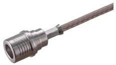 11_QMA-50-2-2/133_NE, RF Connectors / Coaxial Connectors QMA straight cable plug(m)