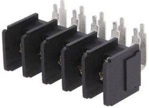 DG66RT-05P-13-00A(H), Зажимная рейка для печатных плат, угловой 90°, 11мм, на PCB DG66RT-05P-13-00A(H), Зажимная рейка для печатных плат, угловой 90°, 11мм, на PCB