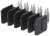 DG66RT-05P-13-00A(H), Зажимная рейка для печатных плат, угловой 90°, 11мм, на PCB DG66RT-05P-13-00A(H), Зажимная рейка для печатных плат, угловой 90°, 11мм, на PCB