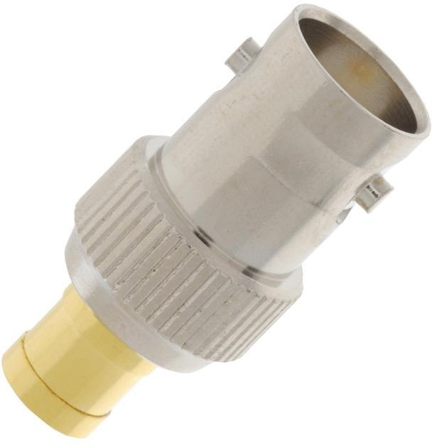 242204, RF Adapters - Between Series BNC JACK TO MCX PLUG ADAPTER