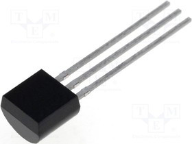 TBC183, Транзистор: NPN, биполярный, 30В, 0,1А, 350/1Вт, TO92, 10дБ