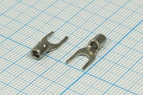 Клемма"U" d 4.2мм, провод 1.5~2.5мм2, медь луженая, dхв2,2мм; №10270 клемма"U" d 4,2\\S1,5~2,5\Cu луж\\\\dхв2,2