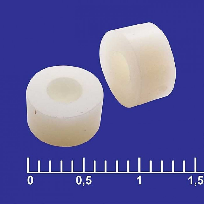 KLS8-0114A-4 (ф7-3х4), Втулка пластмассовая 4мм KLS8-0114A-4 (ф7-3х4), Втулка пластмассовая 4мм