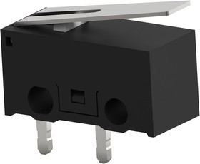 SAJ13XXHL0N88SNOPTQ, Микропереключатель, Ультра Субминиатюрный, Петлевой Рычаг, SPST-NO, Контакт PC, 3 А SAJ13XXHL0N88SNOPTQ, Микропереключатель, Ультра Субминиатюрный, Петлевой Рычаг, SPST-NO, Контакт PC, 3 А