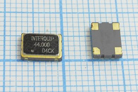 Кварцевый генератор 44МГц, 3.3В, HCMOS/TTL в корпусе SMD 7x5мм, гк 44000 \\SMD07050C4\ T/CM\3,3В\SOC