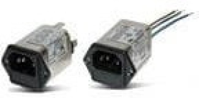 3EGG8C-2, AC Power Entry Modules 3A IEC - WIRE LEAD GRND CHOK FLNGE MNT