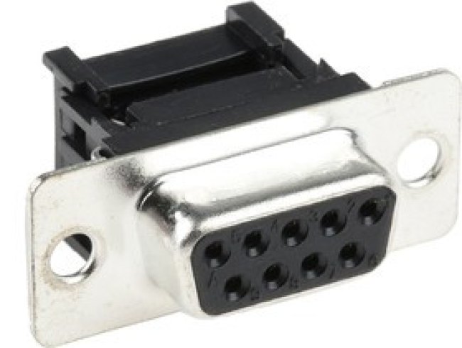 9 Way Cable Mount D-sub Connector Socket, 2.77mm Pitch 9 Way Cable Mount D-sub Connector Socket, 2.77mm Pitch