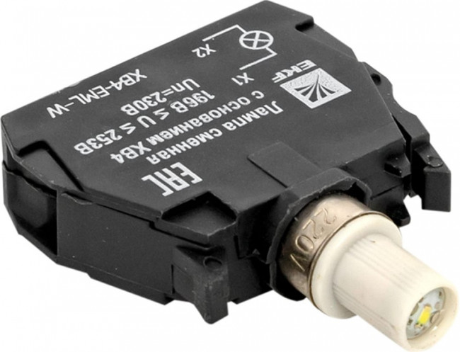 Сменная лампа c основанием XB4 белая, 230В, 10 штук proxima XB4-EML-W Сменная лампа c основанием XB4 белая, 230В, 10 штук proxima XB4-EML-W