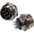 1-662-8, разъем MIC-20 8 контактов штекер металл на корпус