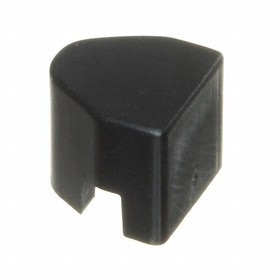B32-2110, Клавиша, на корпус, нет, 5,5мм, -25-70°C, закругленные, черный