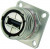 USBFTV7PE1ZN, Straight, Jam Nut, Socket Type A 2.0 IP68 USB Connector