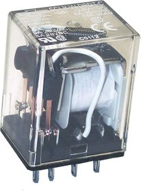 SCLB-W-DPDT-C 24VDC, Реле 2пер. 5A 250V (OBSOLETE)