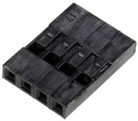 Dupont 4pin, корпус разъема 2.54мм 4 контакта Dupont 4pin, корпус разъема 2.54мм 4 контакта