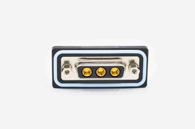 CDFS3W3203L211, CDFS 3 Way Panel Mount Solder D-sub Connector Socket, 2.77mm Pitch, with 4-40 Screw Locks CDFS3W3203L211, CDFS 3 Way Panel Mount Solder D-sub Connector Socket, 2.77mm Pitch, with 4-40 Screw Locks