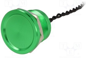 PS223Z10YGR1, Переключатель: пьезоэлектрический, Пол: 2, SPST-NO, 0,2A/24ВAC