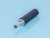 DJK-10C, Разъем питания штыревой 1,1х3,0мм, гнездо на кабель DJK-10C, Разъем питания штыревой 1,1х3,0мм, гнездо на кабель