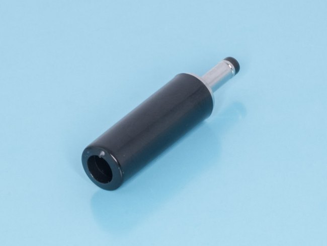 DJK-10C, Разъем питания штыревой 1,1х3,0мм, гнездо на кабель DJK-10C, Разъем питания штыревой 1,1х3,0мм, гнездо на кабель
