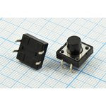 Тактовая кнопка, 12x12x 9.0, алгоритм работы NO, контакты 4PF, TS-2201