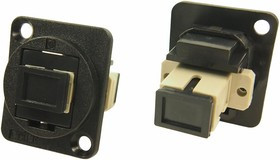 CP30216, Оптоволоконный адаптер, CSK Hole, SC Simplex, SC Simplex, Straight Panel Adapter, FT