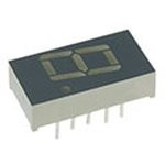 SA04-12SGWA, Светодиодный индикатор зеленый 10.16мм 1x7 6.8мКд