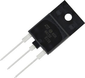 STFW4N150, МОП-транзистор, N Канал, 4 А, 1.5 кВ, 5 Ом, 10 В, 4 В