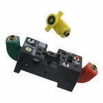 CROUZET81532104, Панелька для реле и логических модулей, 2-8бар, 56г, 19x90x30мм