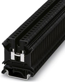 0711344, DIN Rail Terminal Blocks UK5 N BLACK