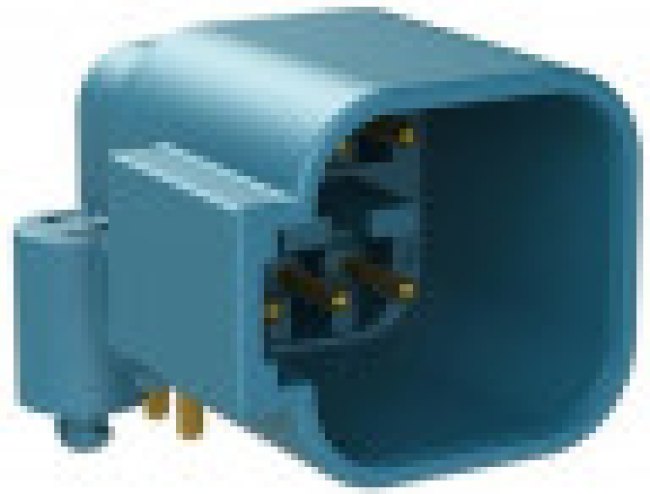 ATF13-6P2-BM01BLU, Автомобильный разъем, Board Lock AT Series, Right Angle Receptacle, 6 контакт(-ов)