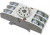 GZU11-01, Цоколь к реле R15 3 перекл. контакта на рейку DIN35