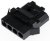TST04RA00 / 192990-0380, Trident Female Connector Housing, 5.08mm Pitch, 4 Way, 1 Row