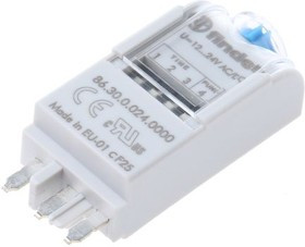 86.30.0.024.0000, Модуль таймерный 2х-функциональный (AIDI) для применения с реле монтаж в розетку 1