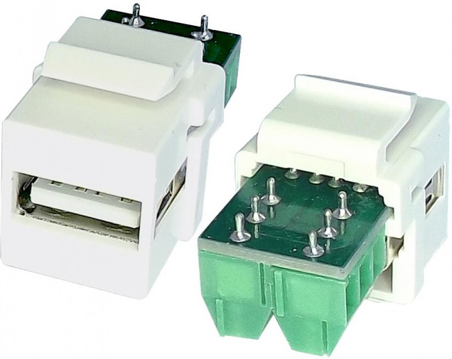 KUA2WH, Разъем USB, USB Типа A, USB 2.0, Гнездо, Монтаж на Печатную Плату, Прямой Угол KUA2WH, Разъем USB, USB Типа A, USB 2.0, Гнездо, Монтаж на Печатную Плату, Прямой Угол