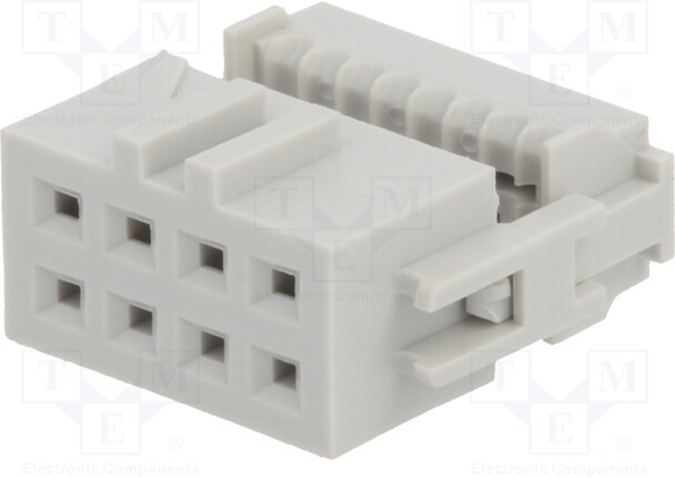 71600-008LF, Вилка; IDC; "мама"; PIN: 8; с зажимом шлейфа; IDC; на шлейф; 1,27мм 71600-008LF, Вилка; IDC; "мама"; PIN: 8; с зажимом шлейфа; IDC; на шлейф; 1,27мм