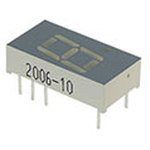 SA04-11GWA, Индикатор 10.16мм, 7х1 зеленый ОА, 12мКд (OBSOLETE)