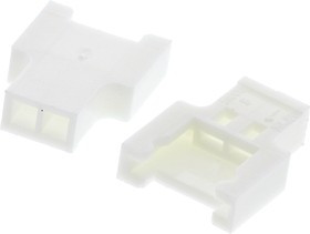 51006-0200, Male Connector Housing, 2mm Pitch, 2 Way, 1 Row 51006-0200, Male Connector Housing, 2mm Pitch, 2 Way, 1 Row