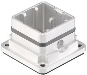 11200030300, Heavy Duty Power Connectors Han-Yellock 10 bulk head mount housing 11200030300, Heavy Duty Power Connectors Han-Yellock 10 bulk head mount housing