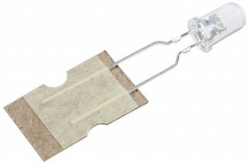 FYL-5014NURC1H-TA6, Светодиод 5мм/красный/625нм/ 5500мкд/прозрачный/28°