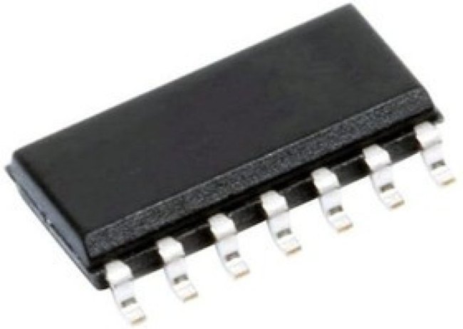 CD74HC243M, Микросхема: цифровая, bus transceiver, Ch: 4, SMD, SO14, HC, 2-6ВDC CD74HC243M, Микросхема: цифровая, bus transceiver, Ch: 4, SMD, SO14, HC, 2-6ВDC