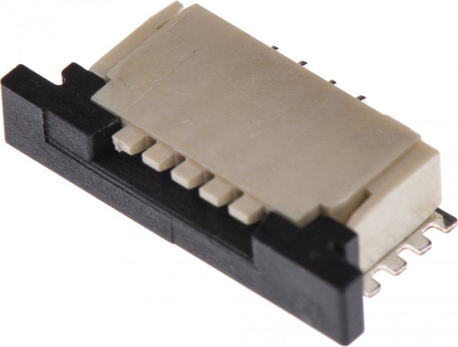 84953-4, Conn FPC Connector SKT 4 POS 1mm Solder RA SMD T/R 84953-4, Conn FPC Connector SKT 4 POS 1mm Solder RA SMD T/R