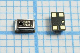 Микрофон MEMS SMD02718C4, O, 4C, -38, VSM2718AT-N30-A1F, Микрофон MEMS SMD02718C4, O, 4C, -38, VSM2718AT-N30-A1F,