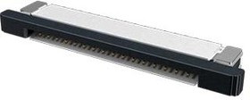 F52R-1A7H1-11018, CONN, R/A, FFC/FPC, 18POS, 1ROW, 1MM