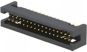 DS1031-15-34V8B, Гнездо, IDC, "папа", PIN 34, прямой, 1,27мм, THT, gold flash