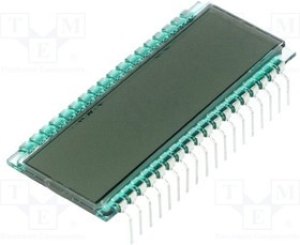 DE301-TU-30/6.35-5, Дисплей ЖКД, цифровой, STN Positive, Кол-во знаков 8, Знак 7мм DE301-TU-30/6.35-5, Дисплей ЖКД, цифровой, STN Positive, Кол-во знаков 8, Знак 7мм