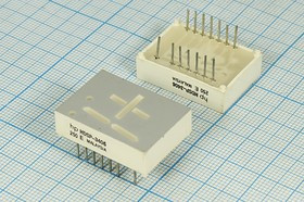 Светодиодный дисплей красный, высота знака 18.9мм, сила света 1200мкд, HDSP-3406; №5501 R СД дисплей+1 \18,9\кр\\ 1200\HDSP-3406