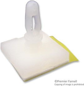 LCBSBM-4-01A2-RT, PCB Support, Taped Base, Nylon, 6.4 mm Height, 40 Pack