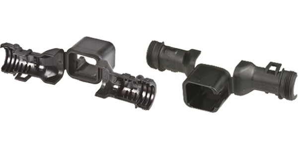 1011-267-0605, Корпус автомобильного разъема (кожух), полиамид 6/6