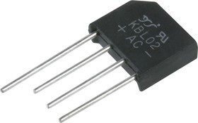 KBL402 (KBL02, RS403), Диодный мост 4А 200В [KBL]