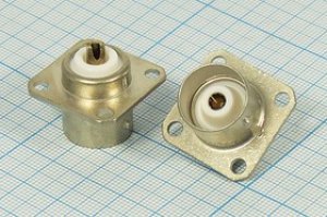Высокочастотное гнездо СР50-65ФВ; №491 СР50- 65ФВ,пан флан 4отВ,B16,5\[розетка приборная]