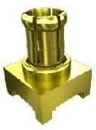 MCX7-P-C-H-ST-CA3, RF Connectors / Coaxial Connectors 75 Ohm MCX Plug, Cable Termination