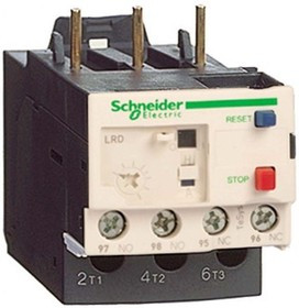LRD07, Тепловое реле; Серия: TeSys D; Выводы: винтовые клеммы; 1,6 2,5А